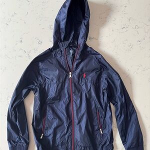 Polo by Ralph Lauren Blue Windbreaker Jacket